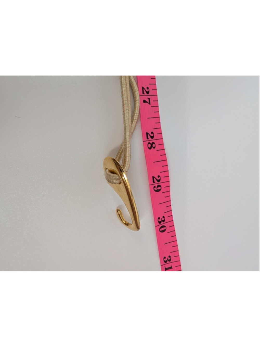 Vintage Gold Sequin Beaded Elastic Waist Belt Handmade China Hook Closure Glam - Picture 8 of 10